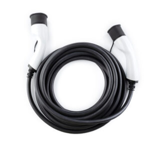 Charging cable 5007 T2-T2 22KW 7.5M White/Black Elvix