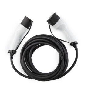 Charging cable 5010 T2-T2 11KW 7.5M White/Black Elvix