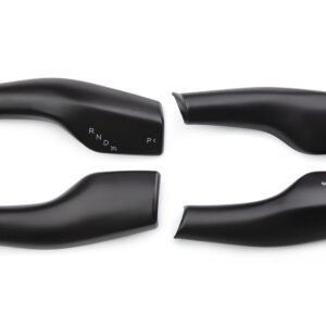 Decoration Set for Model Y/3 lever (2 Pcs, Matte Black) Elvix