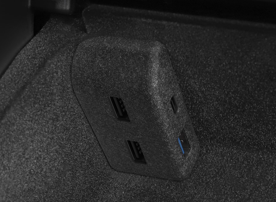 Expansion Dock for Tesla Model Y Glove Box Flocking Elvix - obrazek 2