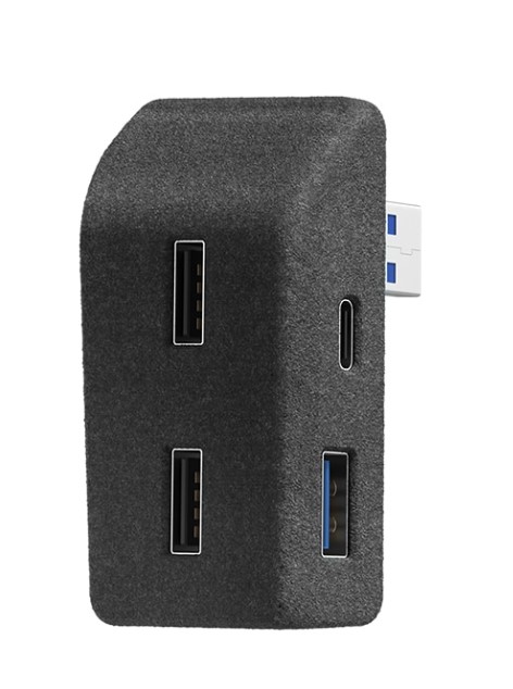 Expansion Dock for Tesla Model Y Glove Box Flocking Elvix