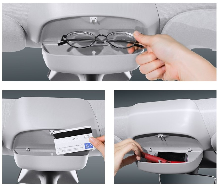 Eyewear Case Elvix for Tesla Model Y Suede - obrazek 5