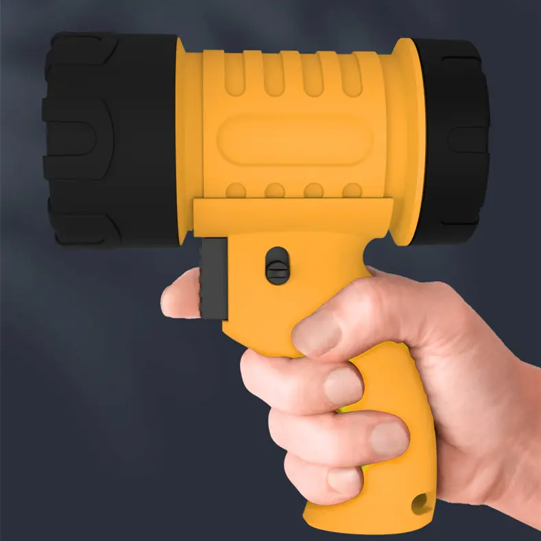 Handheld flashlight HFL-2 Yellow Myers Power - obrazek 5