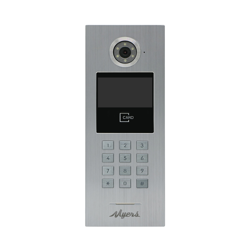IP Video calling panel MIP-100MU Silver Myers