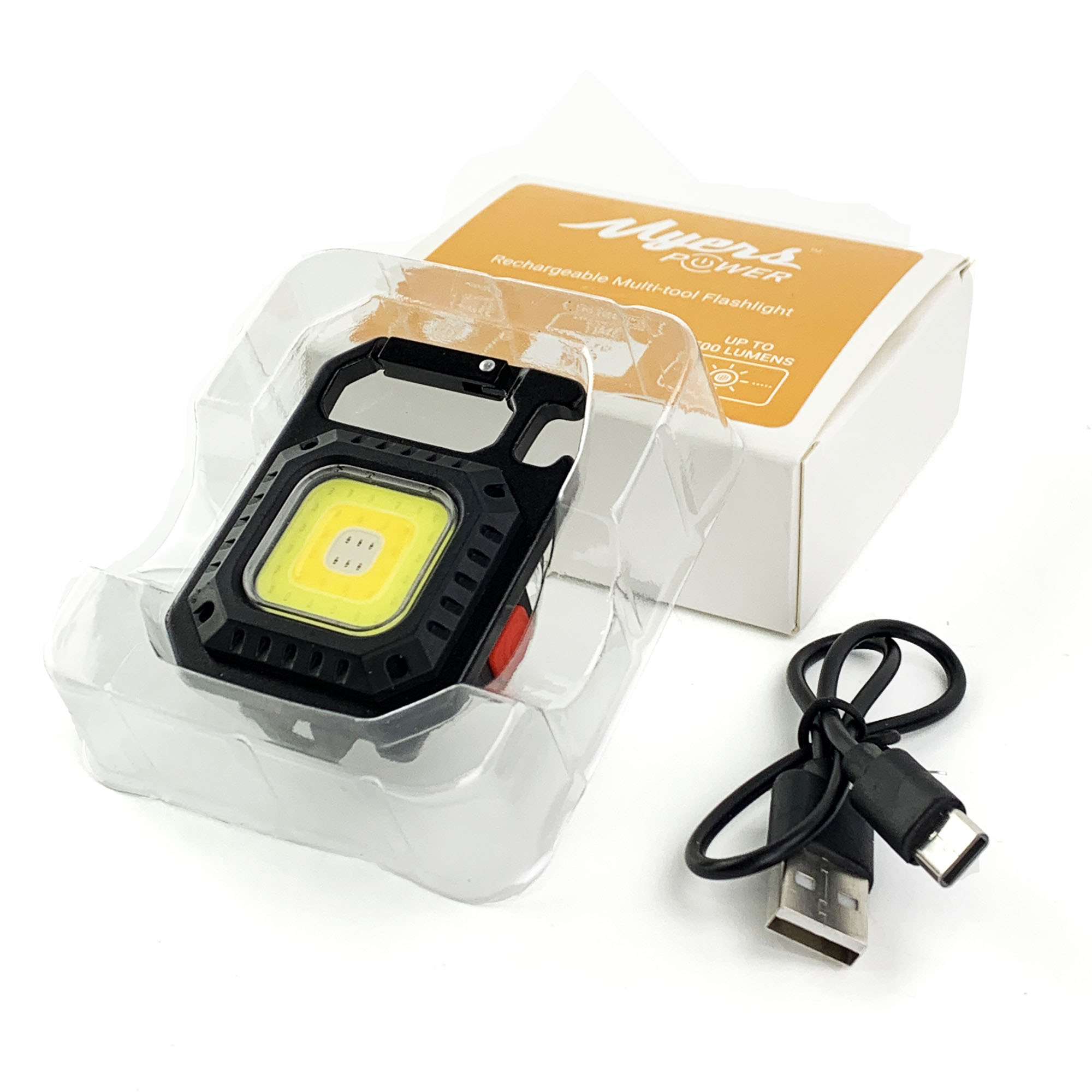LED flashlight keychain TGL-223 Myers Power - obrazek 4