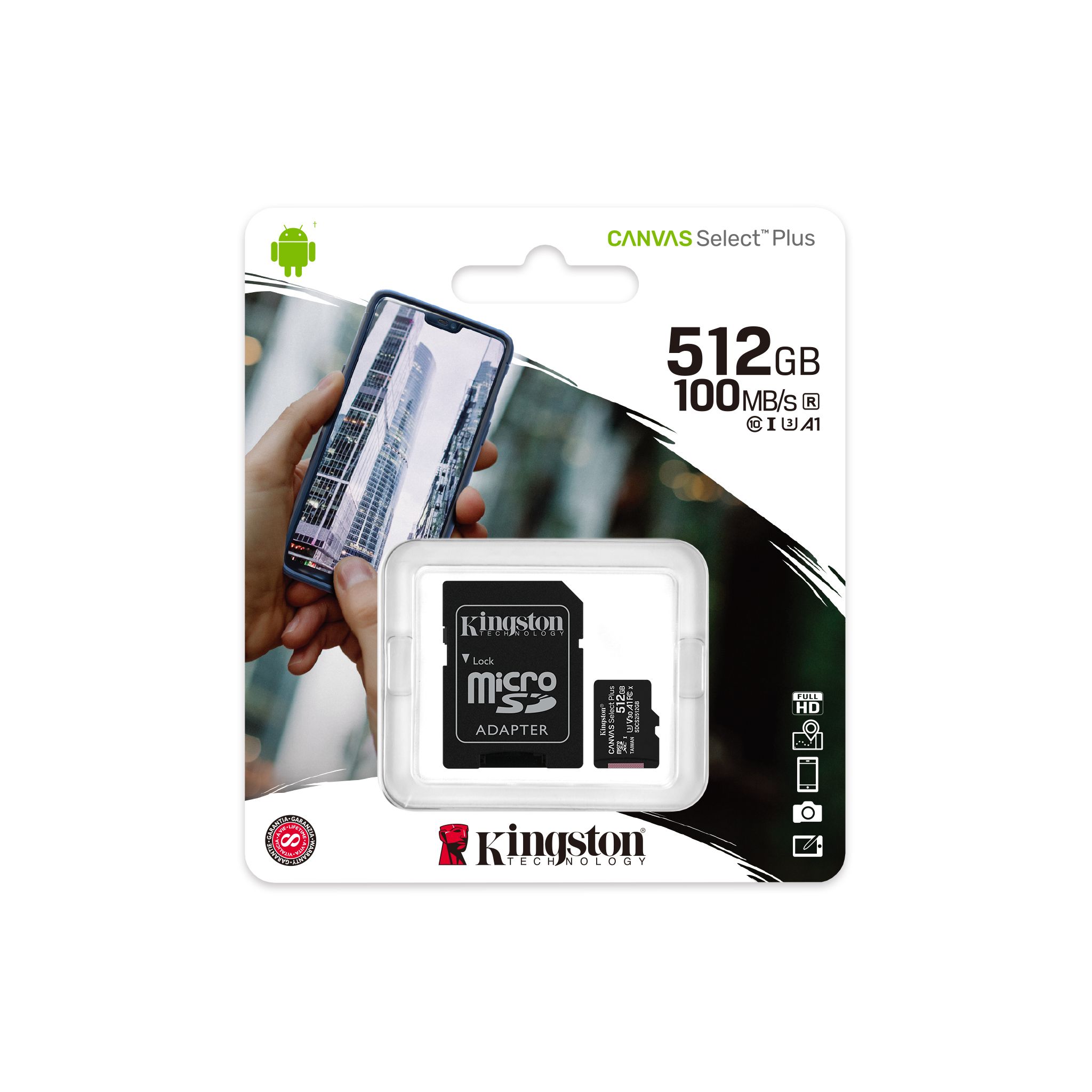SD Card Kingston 512 GB - obrazek 3