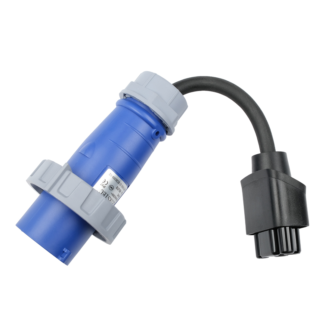 Tesla Gen 2 NEMA Adapter TS-1P16-CEE 11KW Blue Elvix - obrazek 2