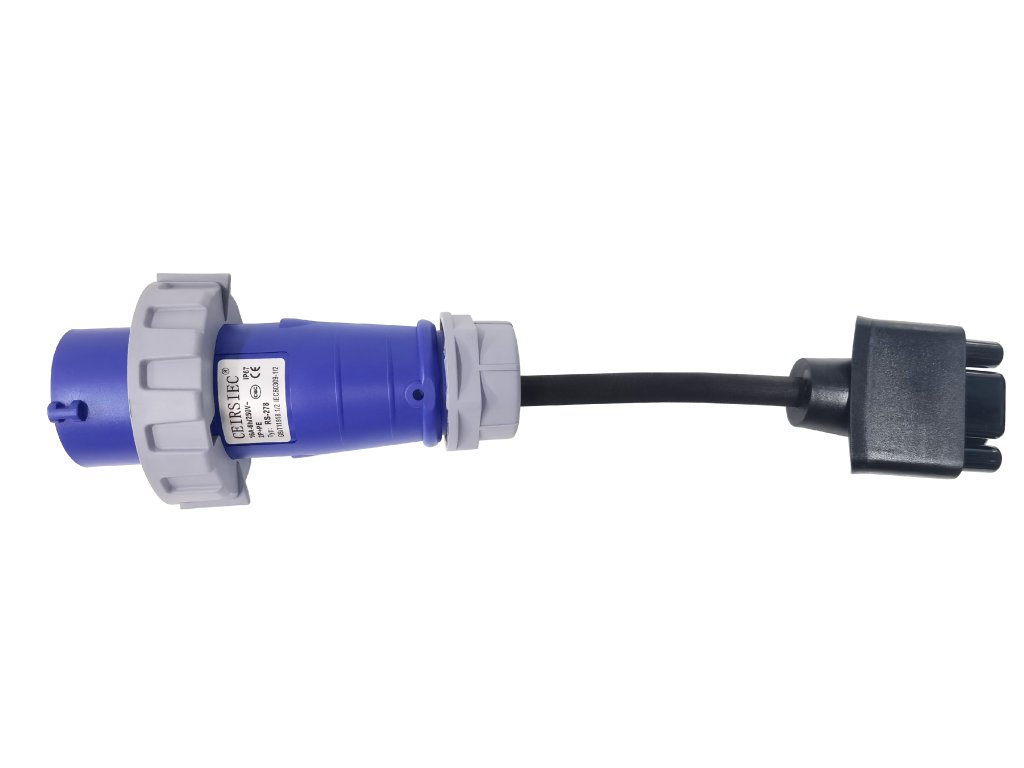 Tesla Gen 2 NEMA Adapter TS-1P16-CEE 11KW Blue Elvix