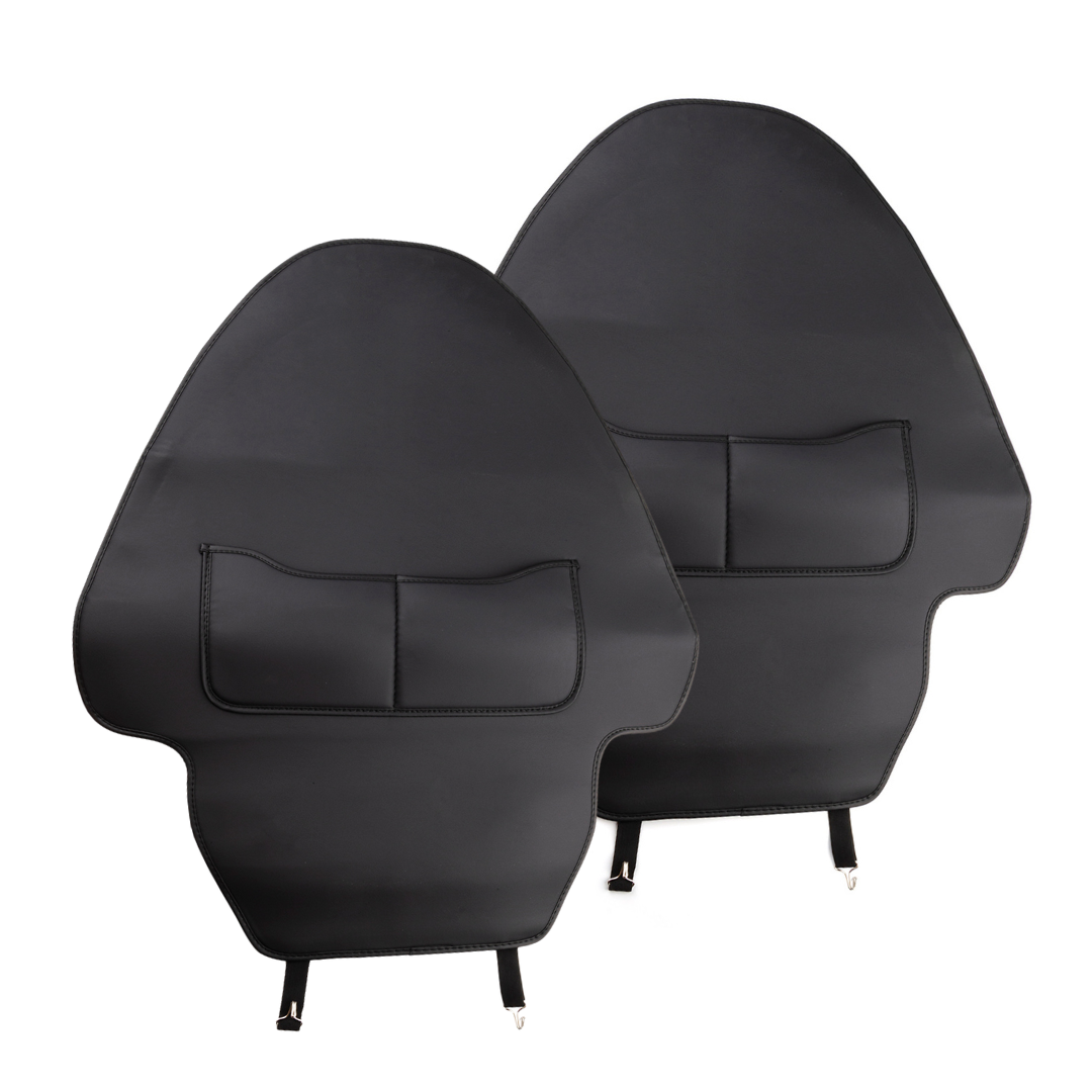 Two-pocket Seat Mat for Tesla Model 3/Y Nappa leather Elvix