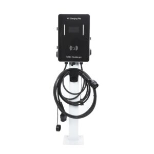 Wall Charger for electric cars WBAC 4930 T2 2 cables 22KW 5M RFID APP, EV charging station Elvix