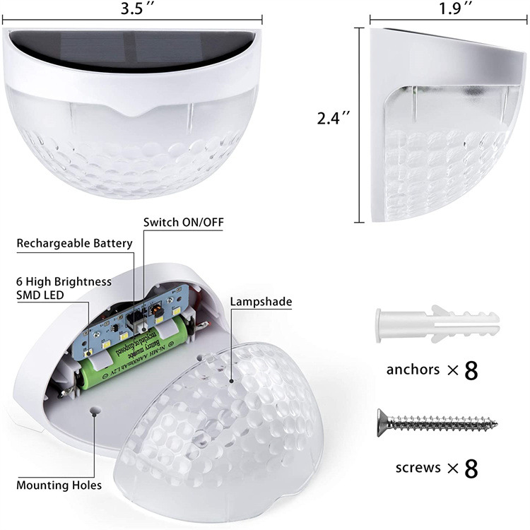 Wall Light MP4813 (2pcs/pack) Myers Power - obrazek 5